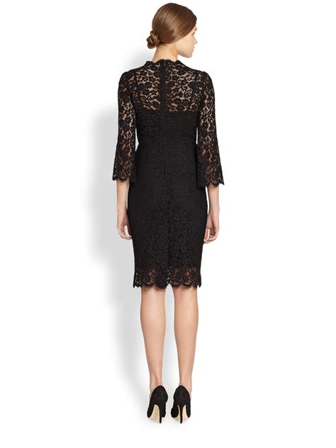 dolce gabbana dress black white|dolce and gabbana sorrento lace.